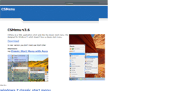 Desktop Screenshot of csmenu.com